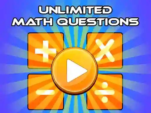 Juego Unlimited Math Questions en línea