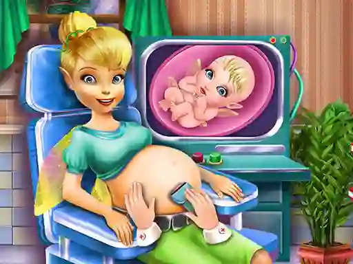 Juego Pixie Pregnant Check Up en línea