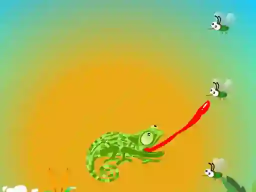 Juego Chameleon Want Eat en línea