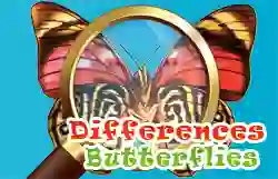 Juego Differences Butterflies en línea