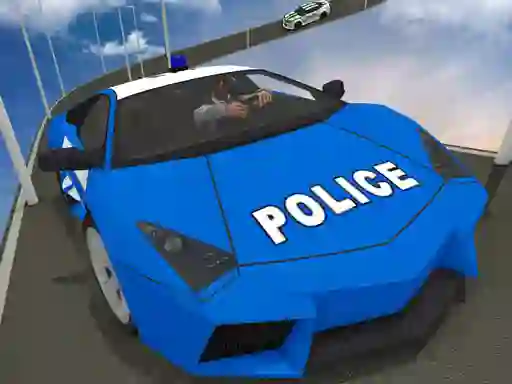 Juego Impossible Police Car Track en línea