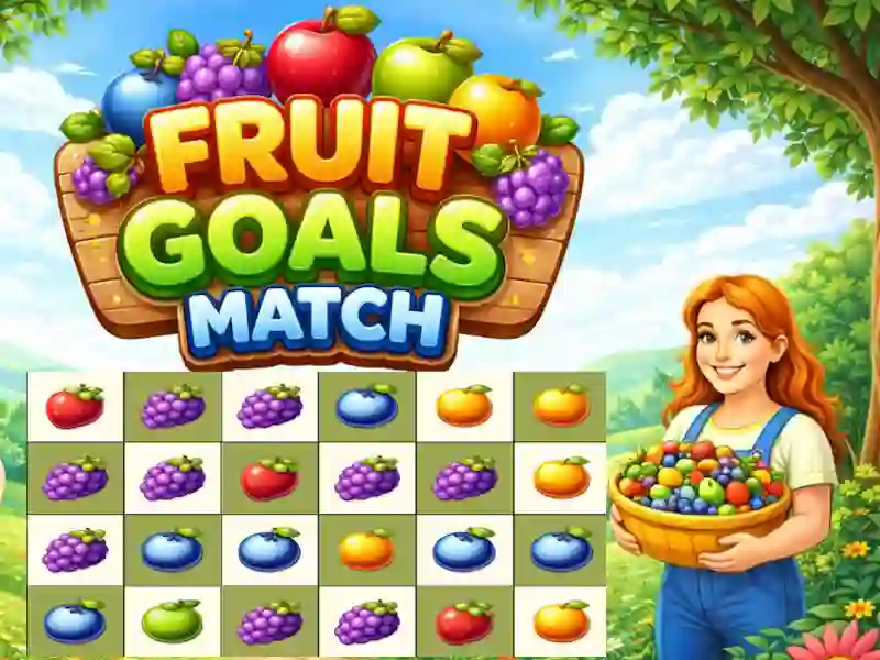 Juego Fruit Goals Match en línea