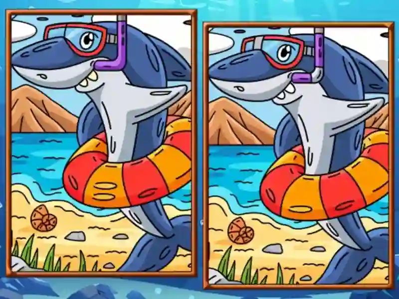 Juego Marine Spot the Difference en línea