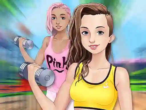 Juego Fitness Girls Dress Up en línea