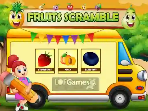 Juego Fruits Scramble en línea