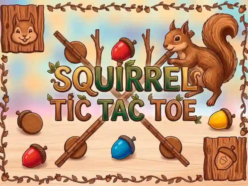 Juego Squirrel Tic Tac Toe en línea
