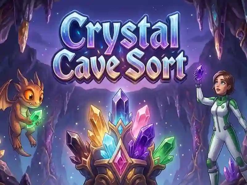 Juego Crystal Cave Sort en línea