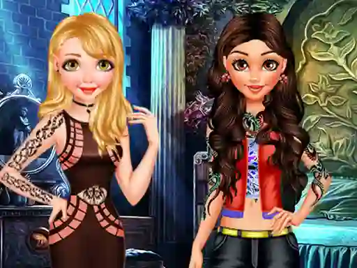 Juego Princess Bad Girls Makeover en línea