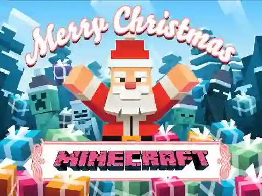Juego MineCraft Christmas Jigsaw Puzzle en línea