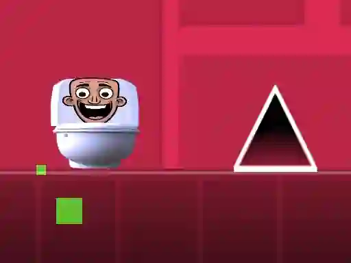 Juego Geometry Dash Skibidi Toilet en línea