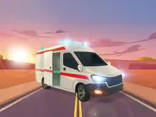 Juego Ambulance Traffic Drive en línea