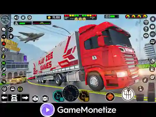 Juego Crazy car transport truck en línea
