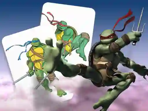 Juego Ninja Turtles Memory card Match en línea