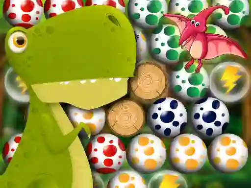 Juego Egg Shooter: Bubble Dinosaur en línea