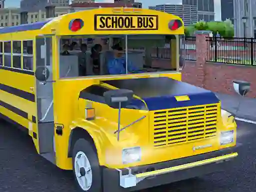 Juego School Bus Game Driving Sim en línea