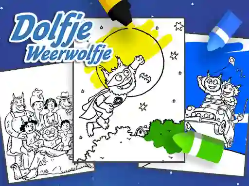 Juego Coloring Alfie The Werewolf en línea