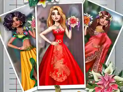 Juego Exotic Wedding Looks en línea
