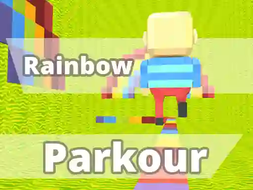 Juego KOGAMA Rainbow Parkour en línea