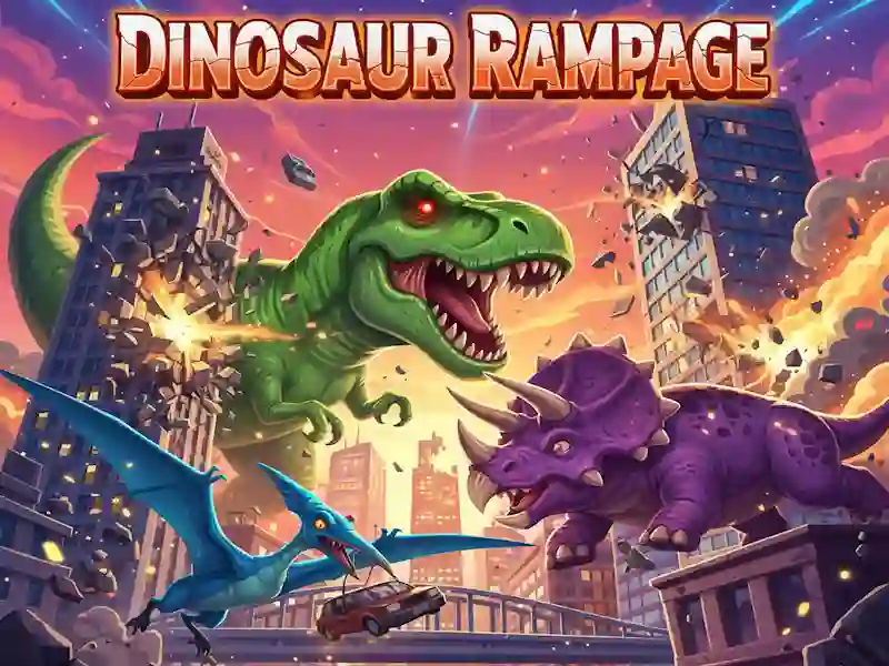 Juego Dinosaur Rampage en línea