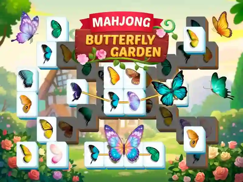 Juego Mahjong Butterfly Garden en línea