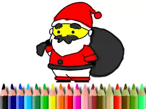Juego Back To School: Santa Claus Coloring en línea