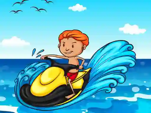 Juego Jet Ski Summer Fun Hidden en línea