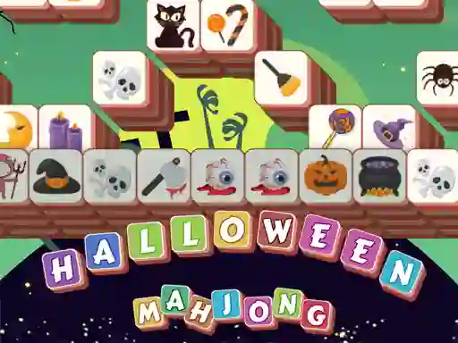 Juego Halloween Mahjong Tiles en línea
