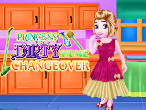 Juego Princess Dirty Home Changeover en línea