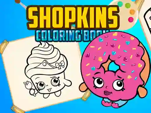 Juego Shopkins Coloring Book en línea