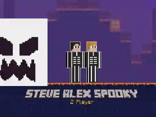 Juego Steve Alex Spooky 2 Player en línea
