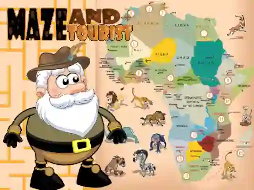 Juego Maze and Tourist en línea