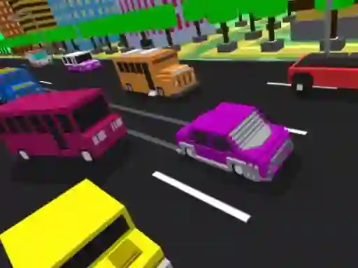Juego Blocky Highway Racing en línea