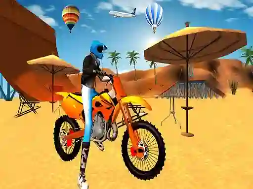 Juego Motocross Beach Game: Bike Stunt Racing en línea