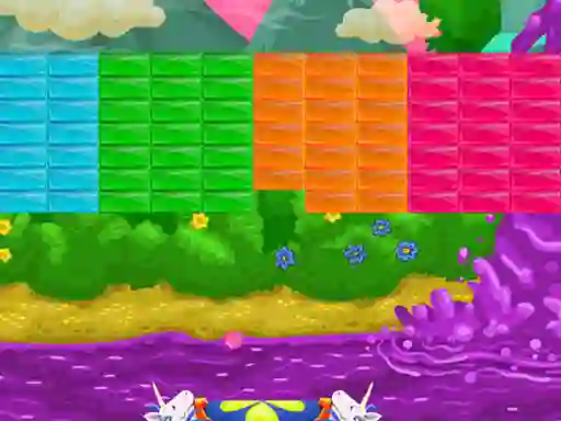 Juego Brick Breaker Unicorn en línea