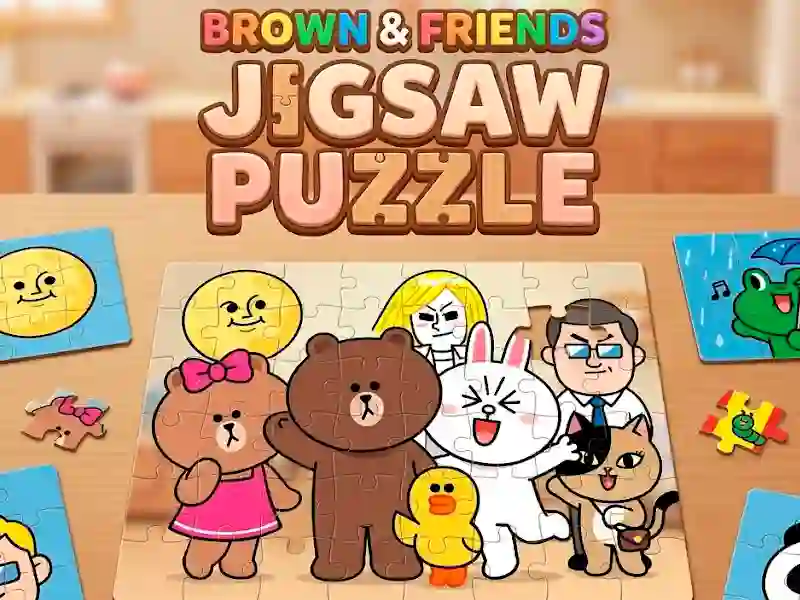 Juego Brown And Friends Jigsaw Puzzle en línea