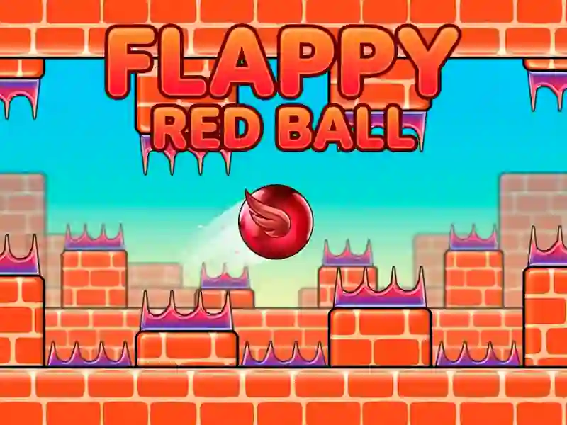 Juego Flappy red ball en línea