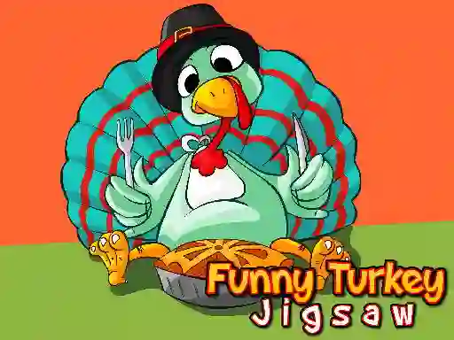 Juego Funny Turkey Jigsaw en línea