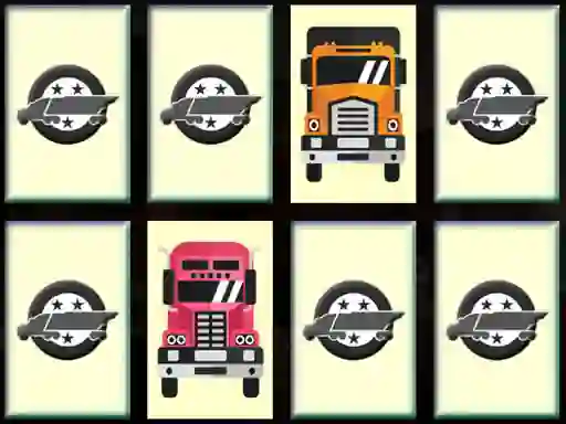 Juego American Trucks Memory en línea