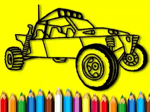 Juego Back To School: Rally Car Coloring Book en línea