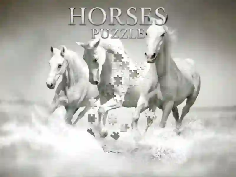 Juego Horses Puzzle en línea