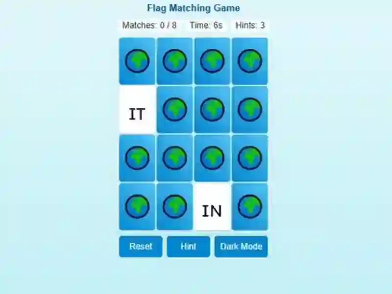 Juego Memory Match Flag Edition en línea