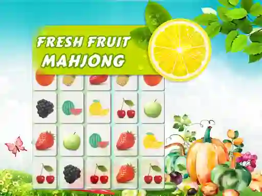 Juego Fresh Fruit Mahjong en línea
