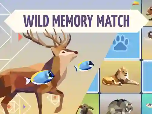 Juego Wild Memory Match en línea