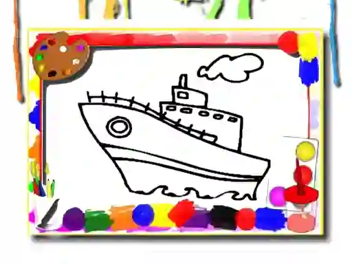 Juego Back To School: Cartoon Coloring Time en línea