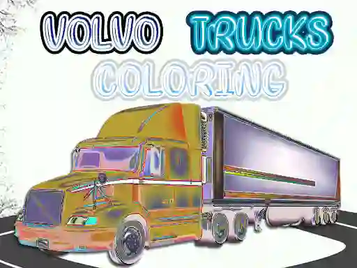 Juego Volvo Trucks Coloring en línea