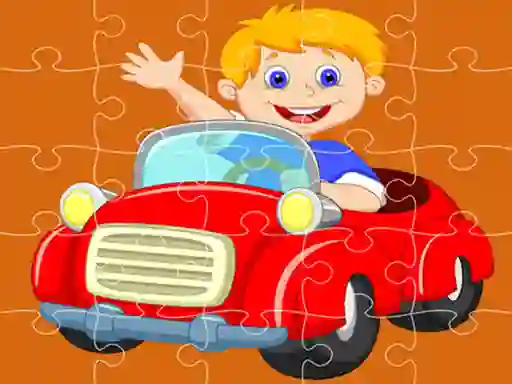 Juego Pedal Cars Jigsaw en línea