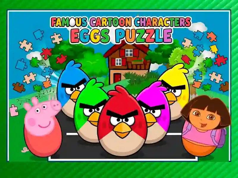 Juego Famous Cartoon Characters Eggs en línea