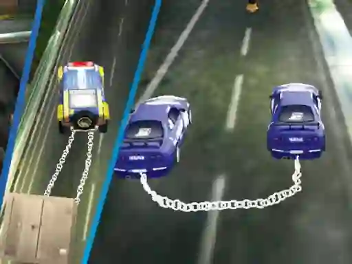Juego Chained Impossible Driving Police Cars en línea