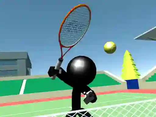 Juego Stickman Tennis 3D en línea