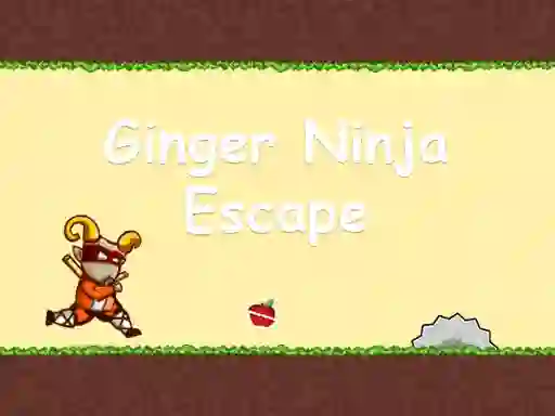 Juego Ginger Ninja Escape en línea